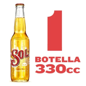 CERVEZA SOL BOTELLA 330CC