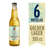 CERVEZA ROYAL GUARD GOLDEN LAGER BOTELLA 355CC PACK X6