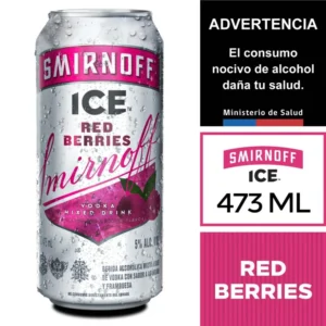 COCTEL SMIRNOFF ICE RED BERRIES 473ML