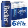 CERVEZA BECKER CLASSIC LAGER 18S 473CC PACK X6