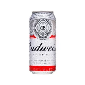 CERVEZA BUDWEISER LATA 473CC