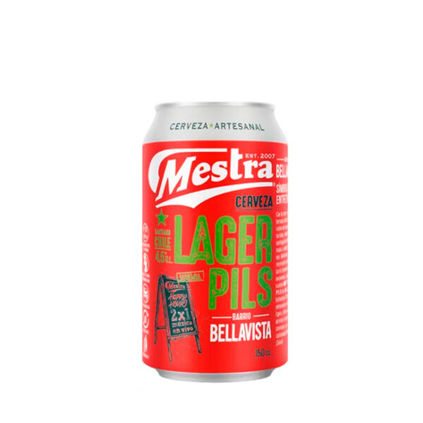 CERVEZA MESTRA LAGER PILS 350CC