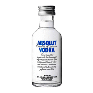 MINIATURA VODKA ABSOLUT BLUE 50ML