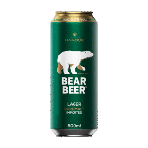 CERVEZA BEAR BEER LAGER LATAS 500ML