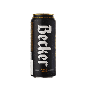 CERVEZA BERKER BLACK LAGER LATA 473CC