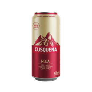 CERVEZA CUSQUEÑA ROJO LATA 473CC