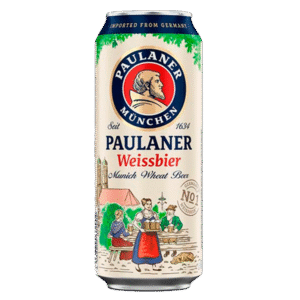 CERVEZA PAULANER WEISSBIER LATA 500CC