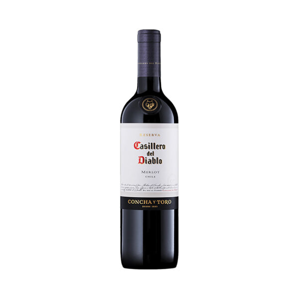 VINO CASILLERO DEL DIABLO RESERVA MERLOT 750ML