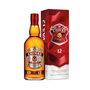 WHISKY CHIVAS REGAL 12 AÑOS +VASO 750CC