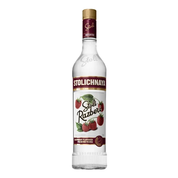 VODKA STOLICHNAYA RAZBERI 750CC