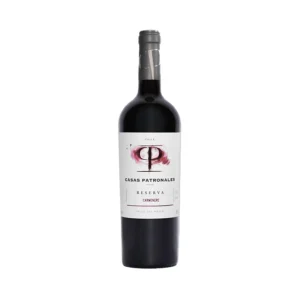 VINO CASAS PATRONALES RESERVA CARMENERE 750ML