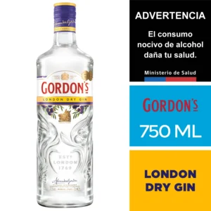 GIN GORDONS LONDON DRY  750ML