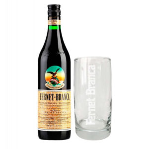 APERITIVO FERNET BRANCA +VASO 750CC