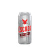 CERVEZA ESCUDO SILVER LATA 470ML PACK X6