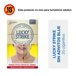 CIGARRO LUCKY STRIKE PATTERSON BLUE 20S