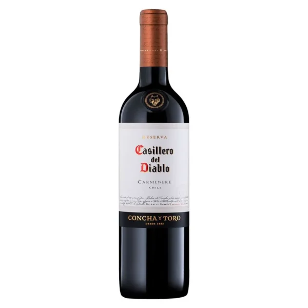 VINO CASILLERO DEL DIABLO RESERVA CARMENERE 750ML