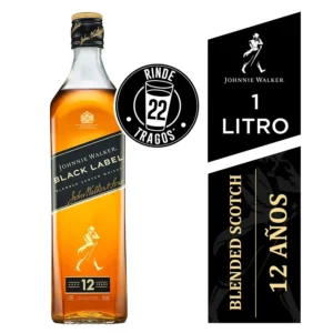 WHISKY JOHNNIE WALKER BLACK 1L