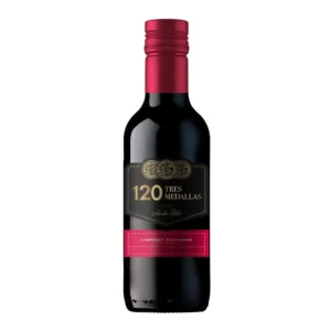VINO TRES MEDALLAS 120 CABERNET SAUVIGNON 187.5CC
