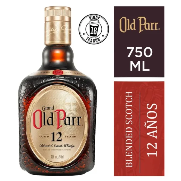 WHISKY GRAND OLD PARR AGED 12 YEARS 750ML