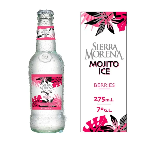 COCTEL SIERRA MORENA MOJITO BERRIES ICE BOTELLA