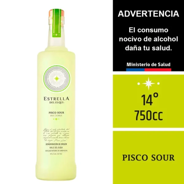 SOUR ESTRELLA PISCO SOUR 750CC