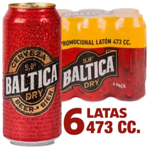 CERVEZA BALTICA 473CC PACK*6