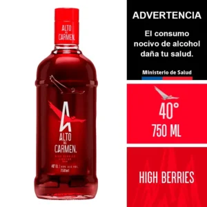 PISCO ALTO DE CARMEN HIGHT BERRIES 750CC