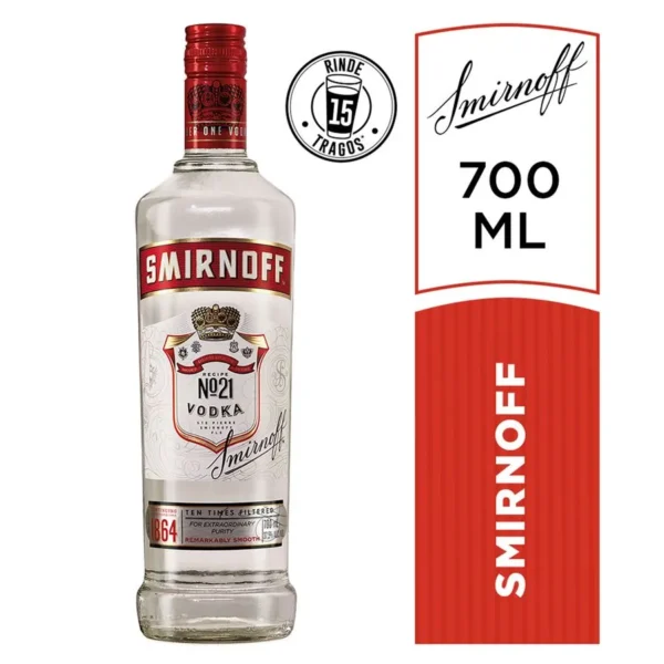 VODKA SMIRNOFF RED 700CC