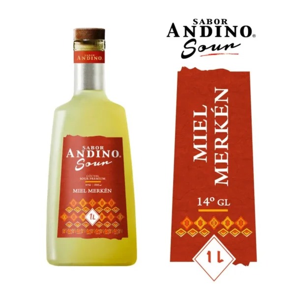 SOUR ANDINO SOUR MIEL MERKEN 1000CC