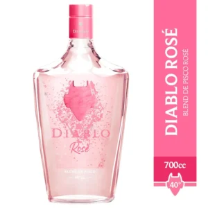 PISCO DIABLO ROSE700CC