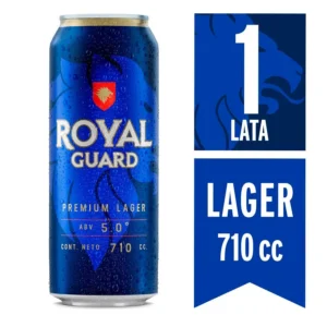 CERVEZA ROYAL GUARD LATON 710 CC