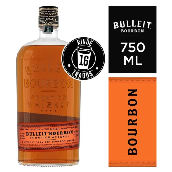 WHISKY BULLEIT BOURBON 750ML