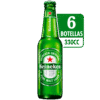 CERVEZA HEINEKEN 330CC PACK X6