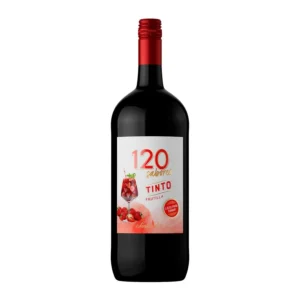 VINO 120 SABORES TINTO FRUTILLA 1.5LT