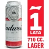 CERVEZA BUDWEISER LATON 710CC