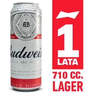 CERVEZA BUDWEISER LATAS 710CC