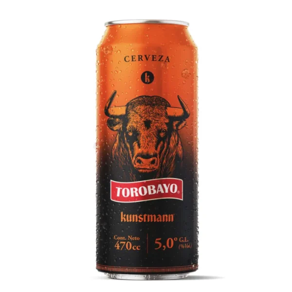 CERVEZA KUNSTMANN TOROBAYO LATA 470CC