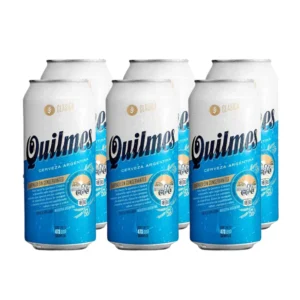 CERVEZA QUILMES LATA 473CC PACK X6