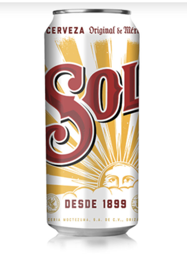CERVEZA SOL LATA 470CC