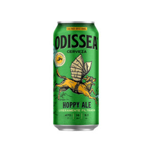 CERVEZA ODISSEA HOPPY ALE LATA 470CC