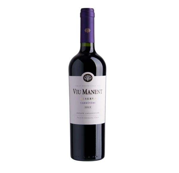 VINO VIU MANENT  CARMENERE RESERVA ESTATE COLLECTION BOT 750ML