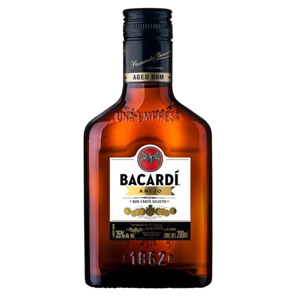 RON BACARDI AÑEJO POR CARTA SELECTA 200ML