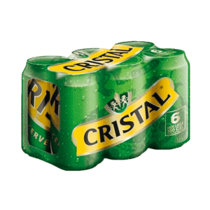 CERVEZA CRISTAL LAGER LATAS PACK 350CC