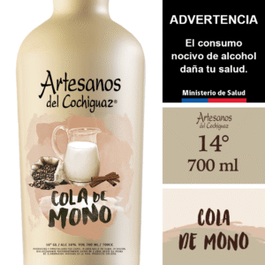 LICOR ARTESANOS DEL COCHIGUAZ COLA DE MONO 700ML