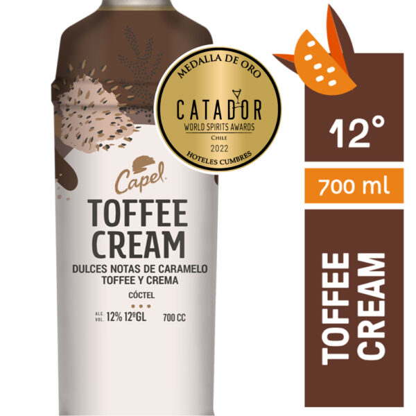 APETITIVO & BAJATIVO CAPEL TOFFEE CREAM 700CC