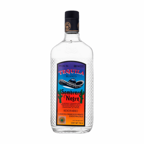 TEQUILA SOMBRERO NEGRO BLANCO BOT 750ML