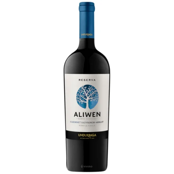 VINO ALIWEN ARBOL SANGRADO RESERVA MERLOT 750ML