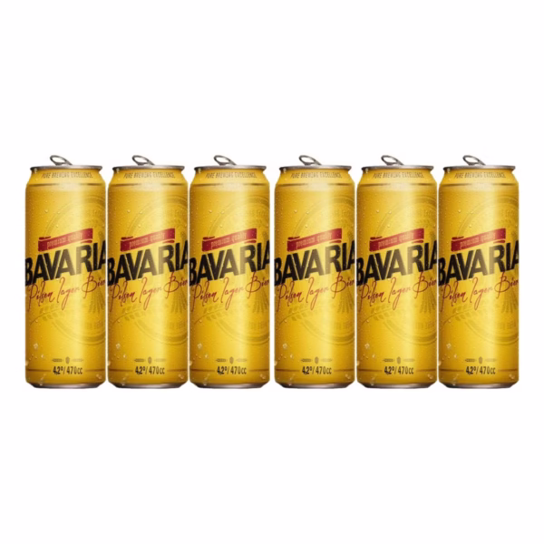 CERVEZA BAVARIA LAGER LATE 470CC PACK X6
