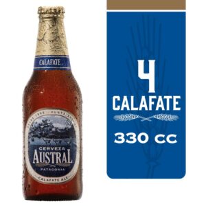 CERVEZA AUSTRAL CALAFATE BOTELLA 330CC PACK X4