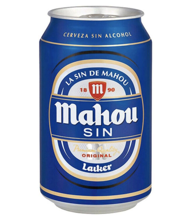 MAHOU SIN ALCOHOL LATA 330CC